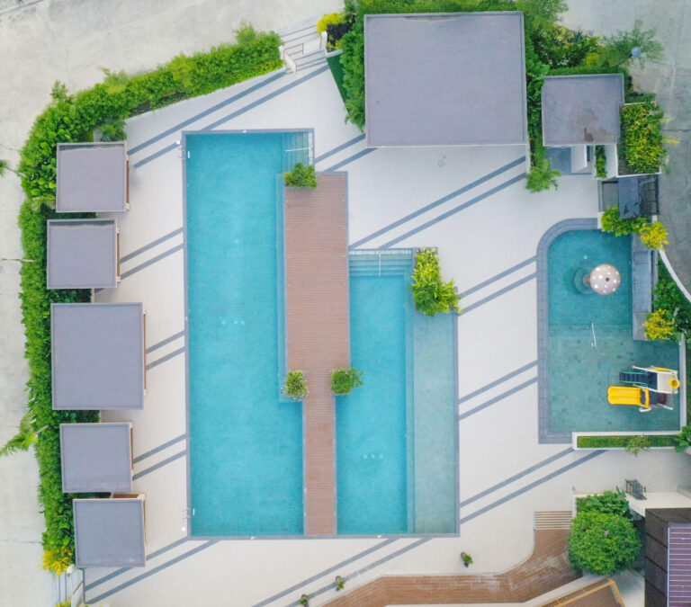 Pool Top View | Vermillion Hotel